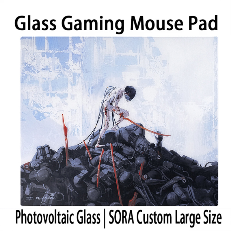 Esports Gaming Gear - Mouse Pad Gamer YUME de Vidro
