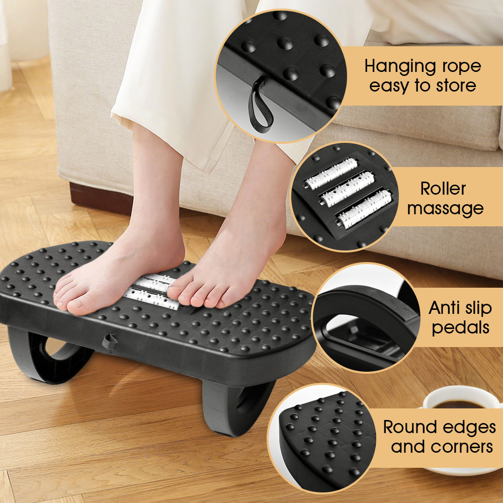 Banqueta portátil para escritó - Footrest Under Desk avaliação e preço