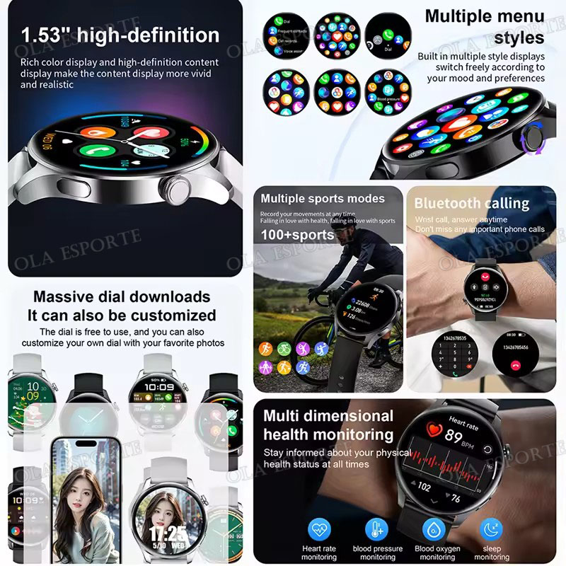 Novo Smartwatch para Homens e  - Phase Esports & Gaming Festival avaliação e preço
